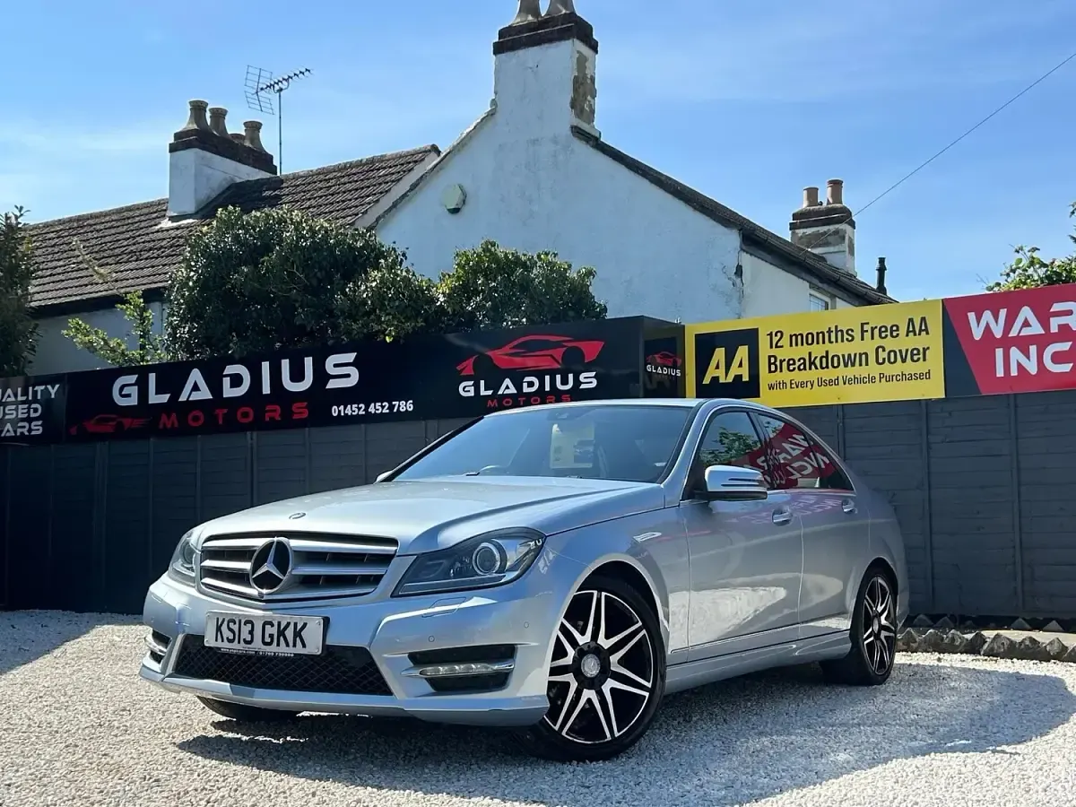 Used Mercedes C220 AMG 2013 Silver Sedan