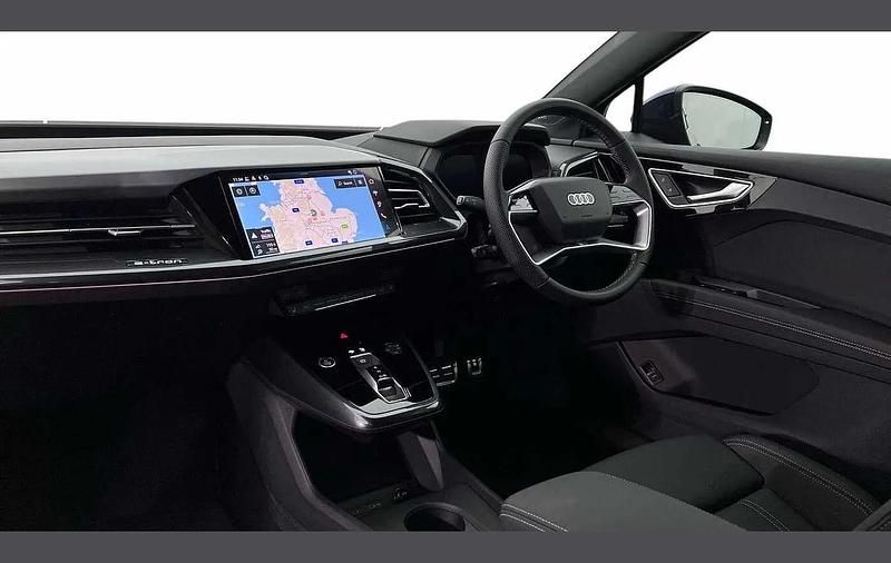 Used Audi Q4 e-tron S-Line 250 kW (340 HP) 2025 Blue SUV