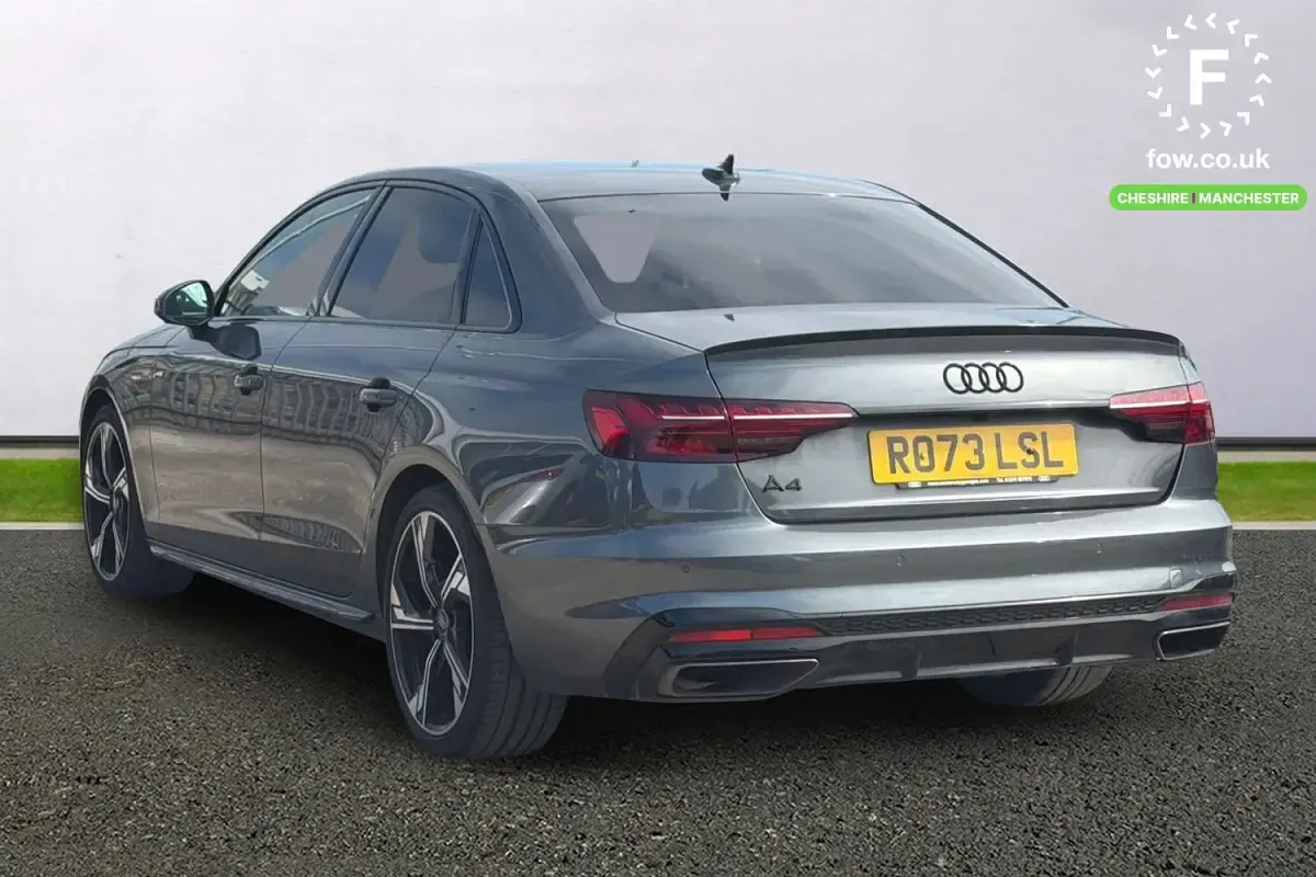 Used Audi A4 Black Edition 150 HP (110 kW) 2023 Grey Sedan