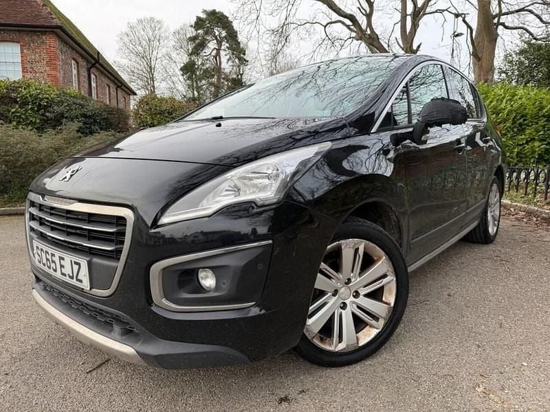 Used Peugeot 3008 Allure 120 HP (88 kW) 2015 Black Estate