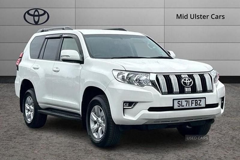 White Used 2021 Toyota Land Cruiser Active SUV | £39,995 (Fair price) - Image 1/1