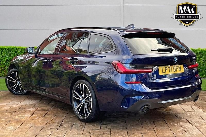 Used BMW 330e M Sport 2021 Blue Estate