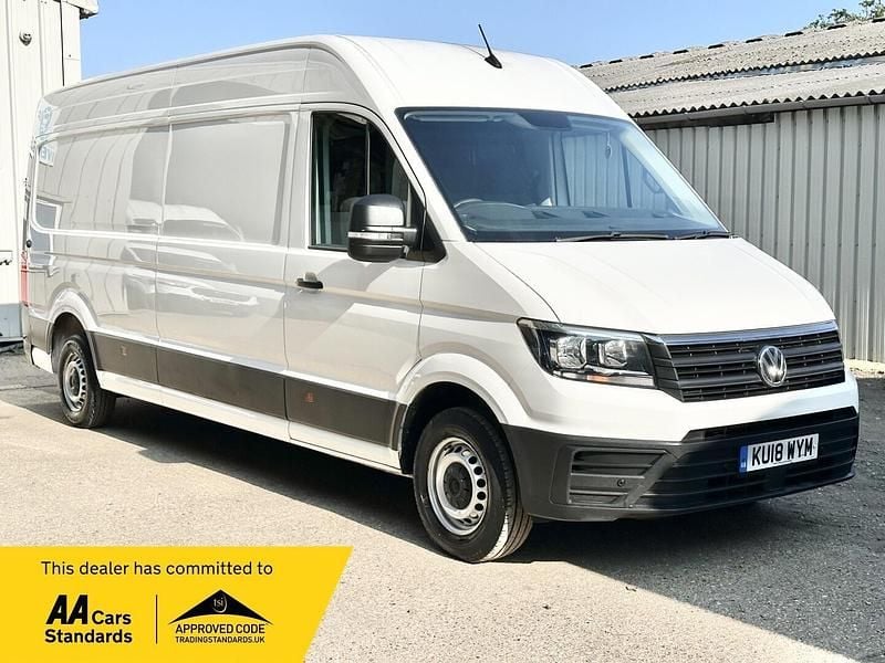 White Used 2018 VW Crafter Startline Van | £12,995 (Good price) - Image 1/4