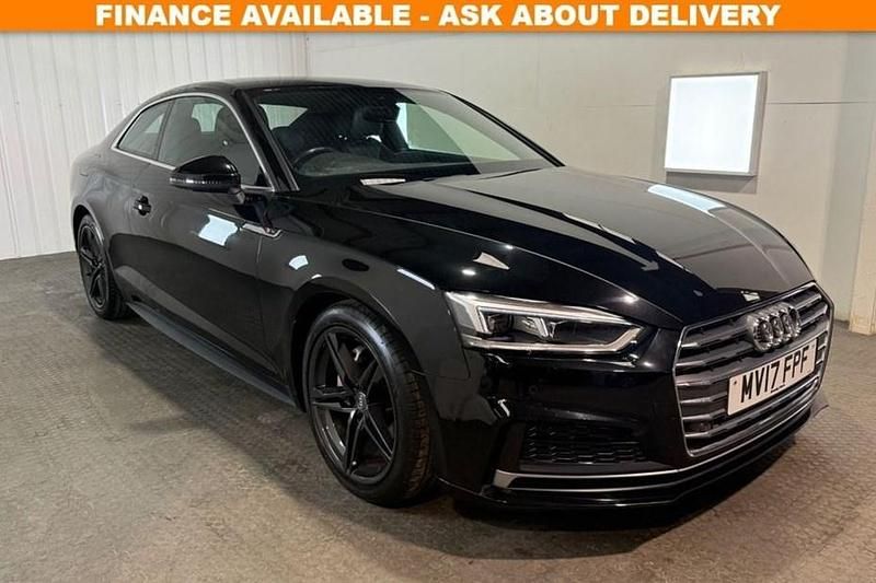 Black Used 2017 Audi A5 S-Line Coupe | £14,295 (Fair price) - Image 1/1