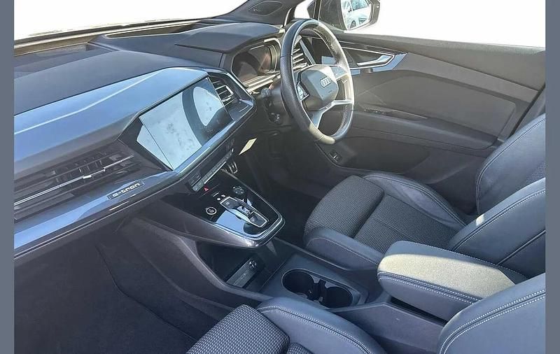 Used Audi Q4 e-tron S-Line 150 kW (204 HP) 2022 Blue SUV