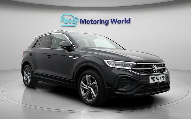 Used VW T-Roc R-line 150 HP (110 kW) 2024 Black SUV