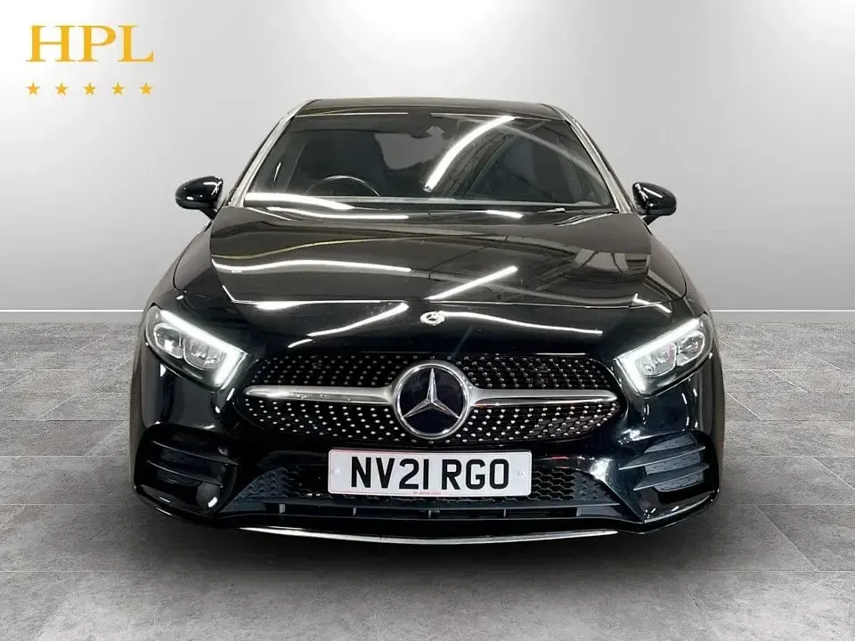 Used Mercedes A220 AMG line 2021 Black Hatchback