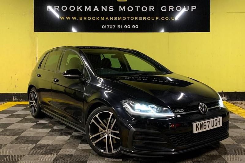 Black Used 2017 VW Golf VII GTD Hatchback | £12,495 (Fair price) - Image 1/1