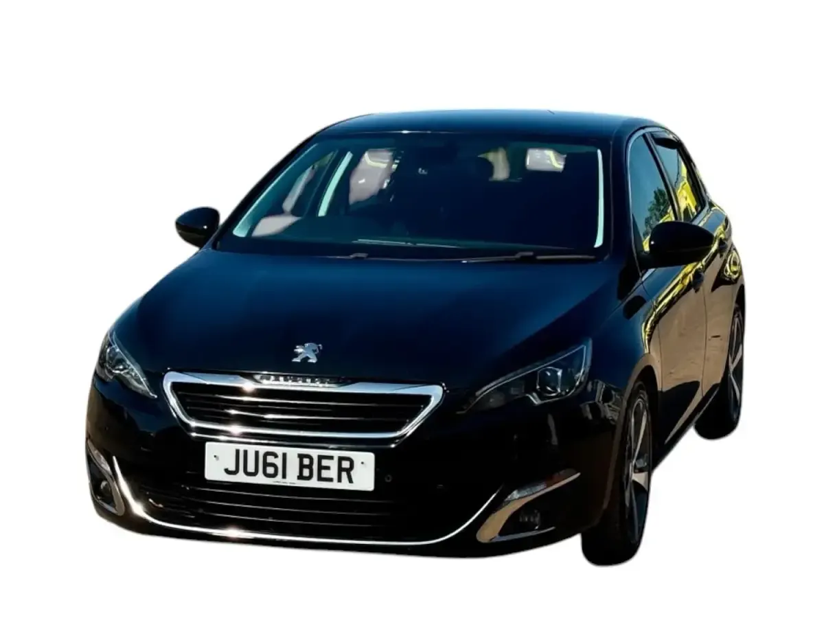 Used Peugeot 308 Allure 130 HP (95 kW) 2015 Black Hatchback