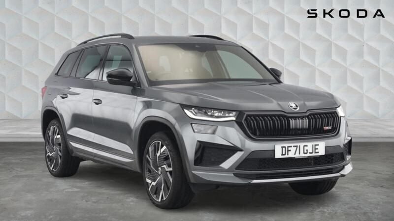 Grey Used 2022 Skoda Kodiaq vRS SUV | £33,319 (Fair price) - Image 1/4