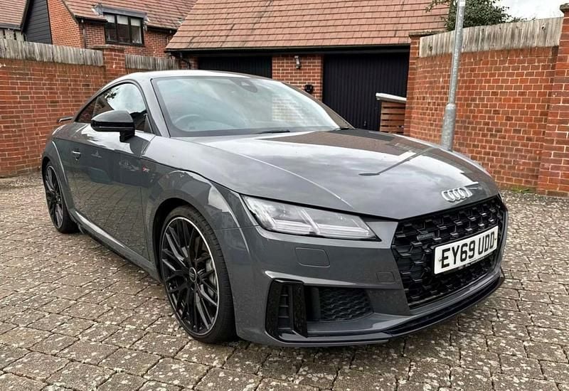 Used Audi TT Black Edition 245 HP (180 kW) 2019 Grey Coupe