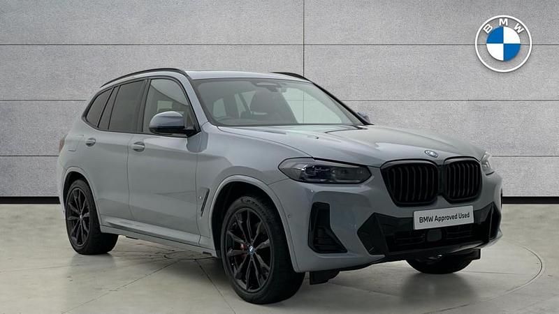 Grey Used 2023 BMW X3 M Sport SUV | £41,880 (Expensive) - Image 1/4