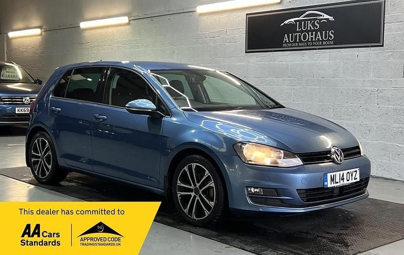Used VW Golf VII GT 2014 Blue Hatchback
