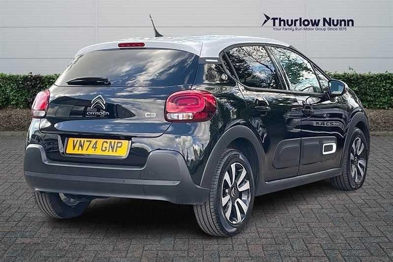 Used Citroën C3 PureTech 83 HP (61 kW) 2024 Black Hatchback