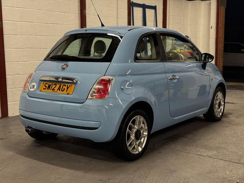Used Fiat 500 Pop 69 HP (50 kW) 2012 Blue Hatchback