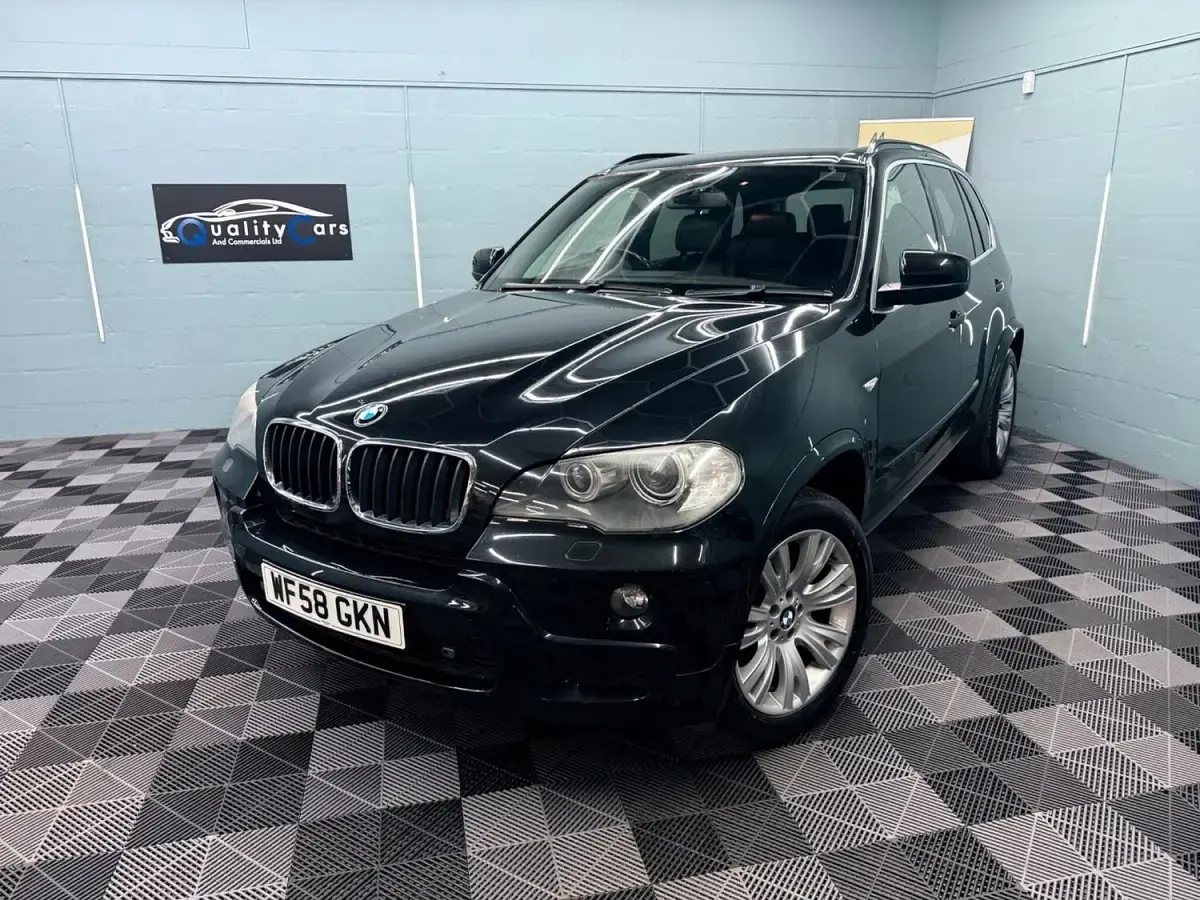 Used BMW X5 M Sport 235 HP (172 kW) 2008 Black SUV