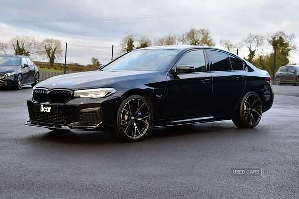 Used BMW 530e M Sport 2022 Black Sedan