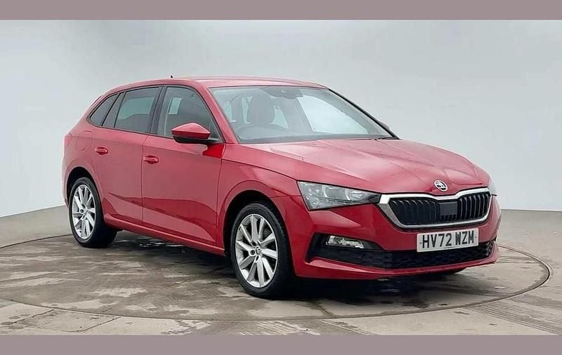 Used Skoda Scala SE L 108 HP (79 kW) 2022 Red Hatchback