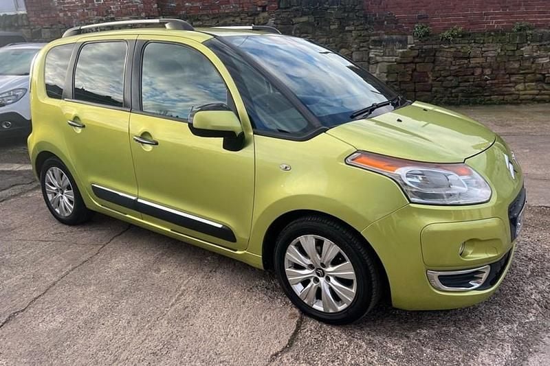 Used Citroën C3 Picasso Exclusive 90 HP (66 kW) 2009 Green MPV