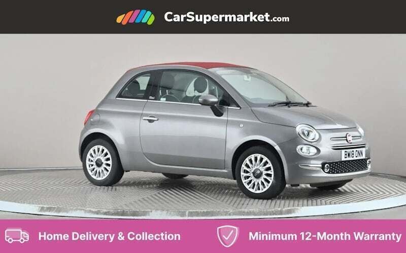 Used 2020 Fiat 500C Lounge Cabriolet | £8,097 (Good price) - Image 1/4