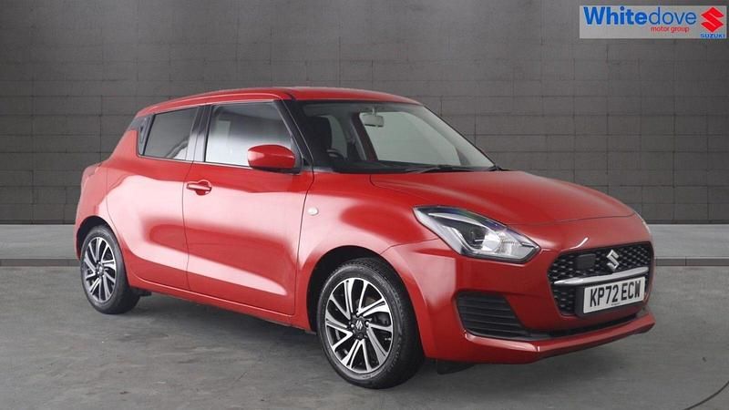 Fervent red Used 2022 Suzuki Swift SZ-L Hatchback | £11,495 (Fair price) - Image 1/4