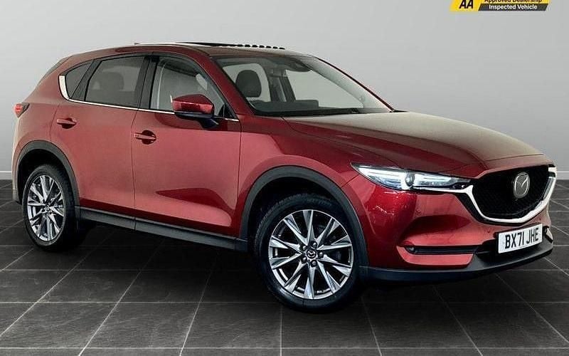 Red Used 2021 Mazda CX-5 Inclusive SUV | £16,995 (Good price) - Image 1/2
