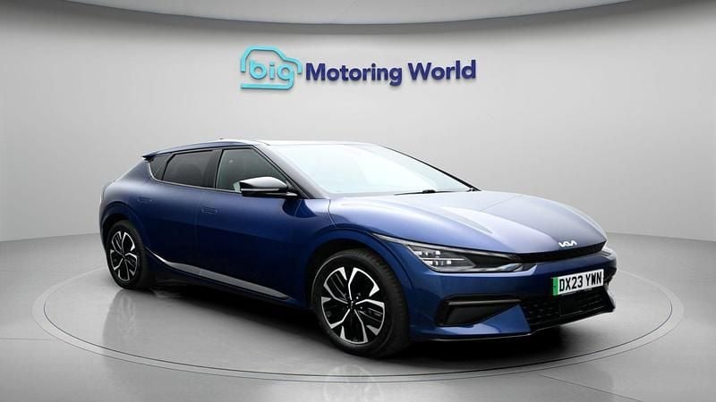 Used Kia EV6 GT-Line 167 kW (228 HP) 2023 Blue SUV
