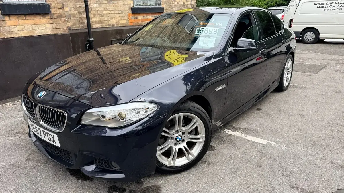 Used BMW 520 M Sport 184 HP (135 kW) 2012 Black Sedan