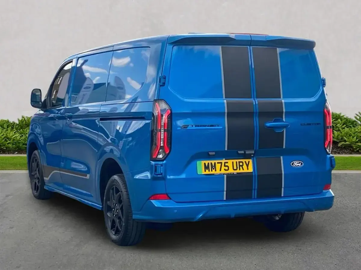 Nuevo Ford E-Transit Sport 160 kW (218 CV) 2025 Azul Van