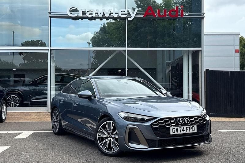 Blue Used 2024 Audi A5 S-Line Sedan | £35,650 - Image 1/4