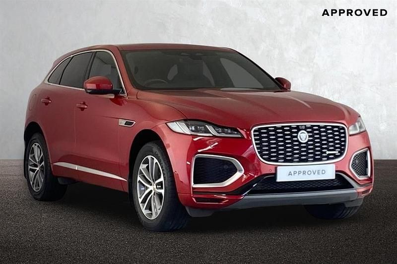 Firenze red Used 2021 Jaguar F-Pace R-Dynamic SUV | £29,395 (Fair price) - Image 1/3