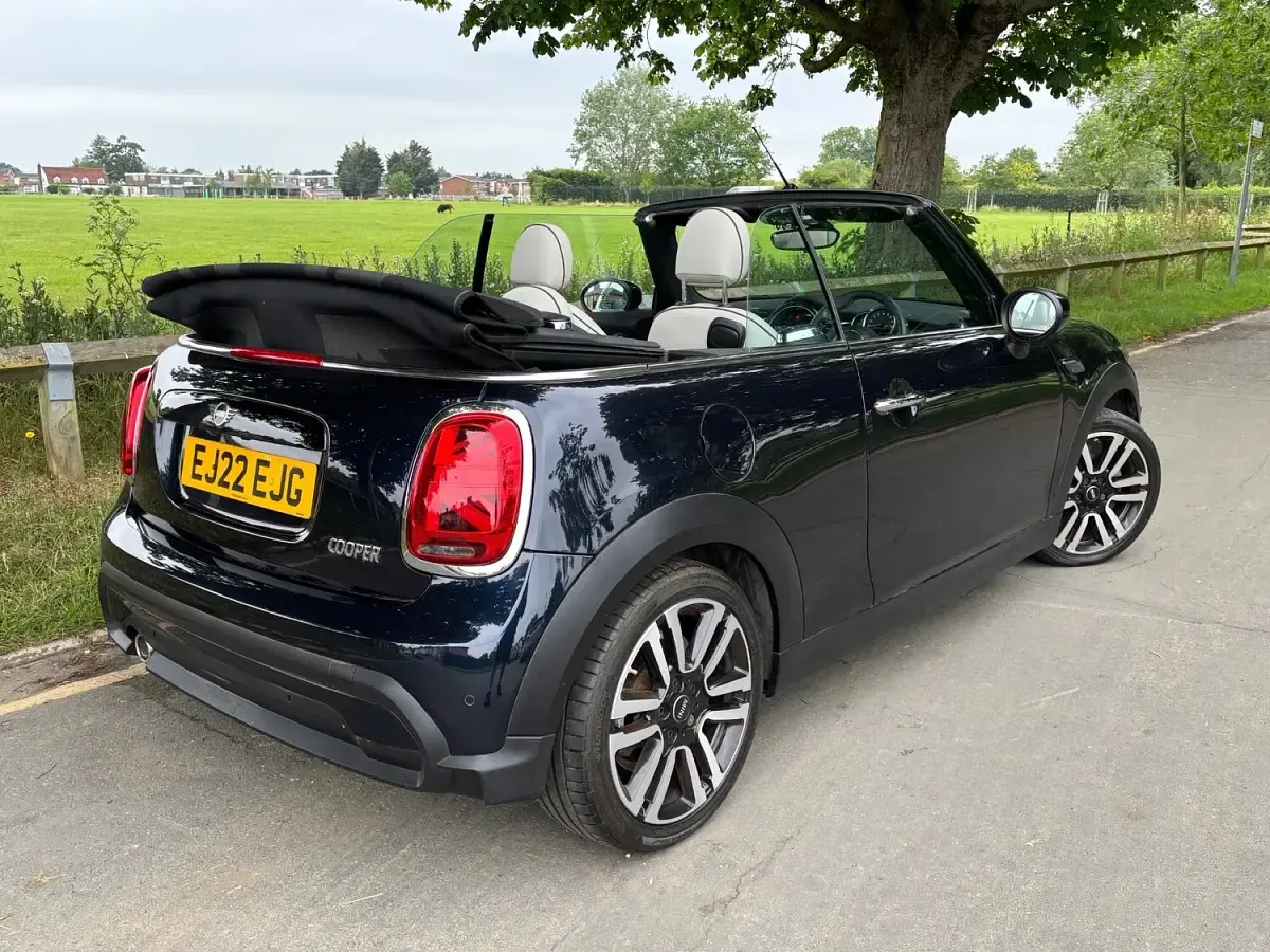 Used Mini Cooper Cabriolet Exclusive 2022 Blue Cabriolet