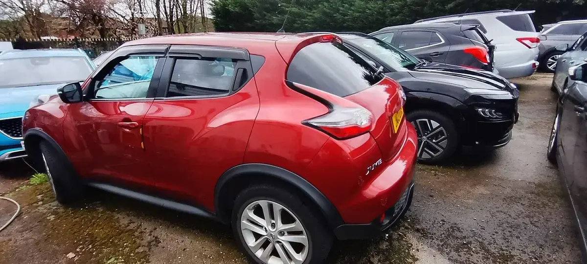 Used Nissan Juke Acenta Premium 110 HP (80 kW) 2014 Blue SUV