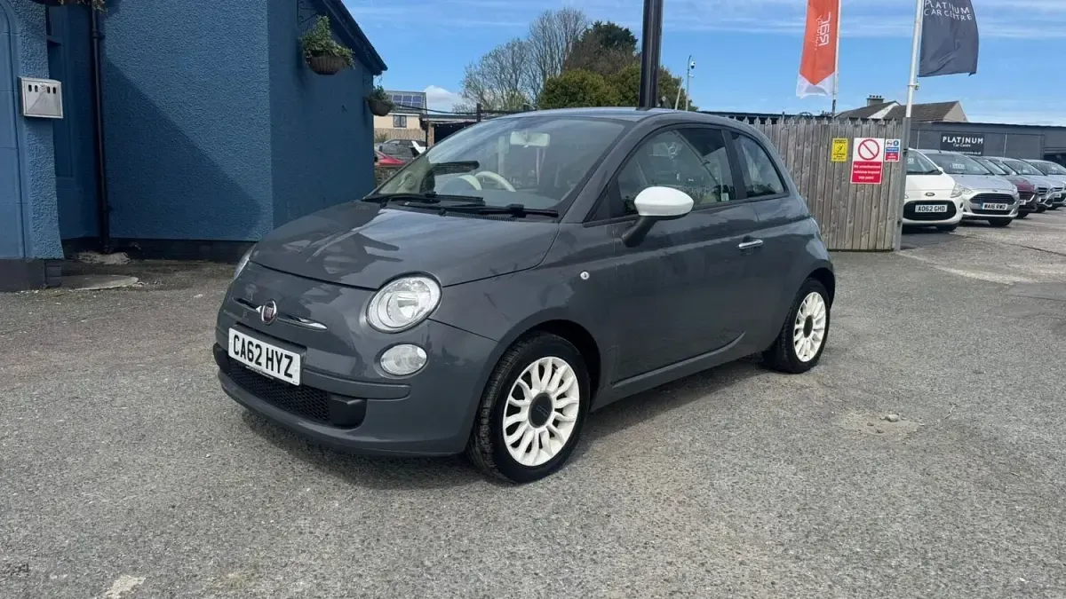 Used Fiat 500 69 HP (50 kW) 2013 Grey Hatchback