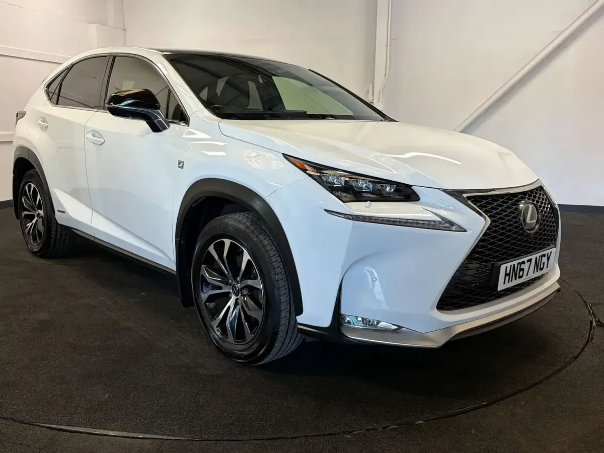 Used Lexus NX300h Sport Line 2017 White SUV