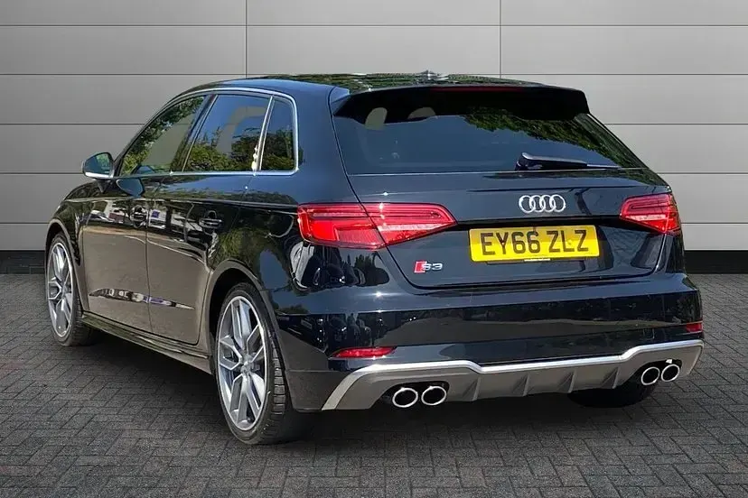 Used Audi S3 Sportback Design 306 HP (225 kW) 2016 Mythos black Hatchback