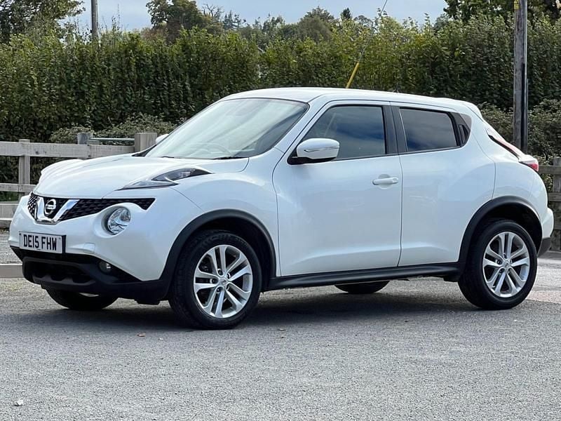 White Used 2015 Nissan Juke Acenta Premium SUV | £5,795 (Good price) - Image 1/3