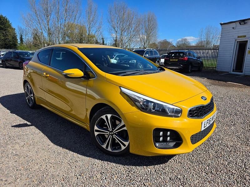 Used Kia ProCeed GT-Line 2016 Yellow Hatchback