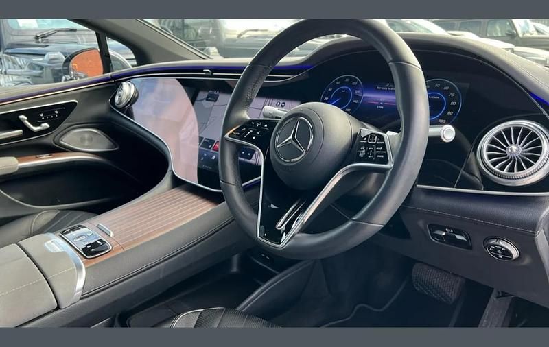 Used Mercedes EQS350 Business 214 kW (292 HP) 2025 Metallic paintwork graphite grey Sedan