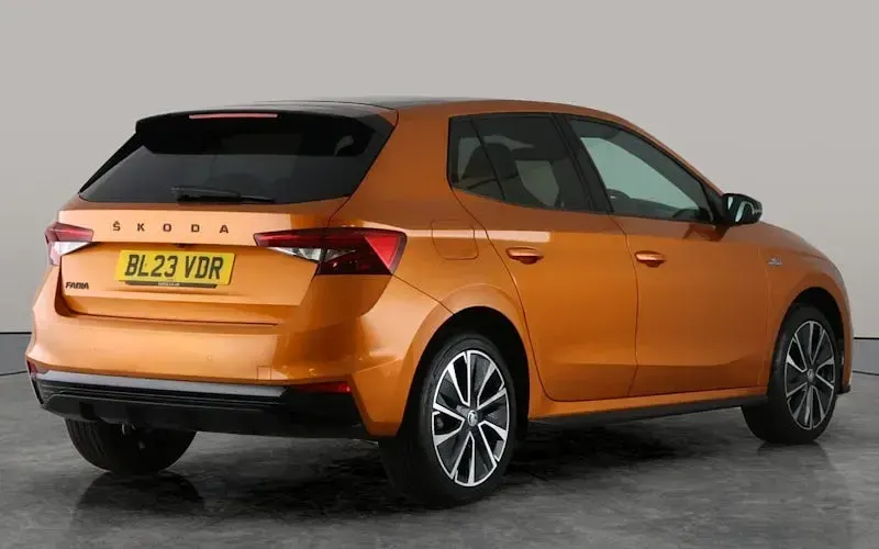 Used Skoda Fabia Monte Carlo 110 HP (80 kW) 2023 Orange Hatchback