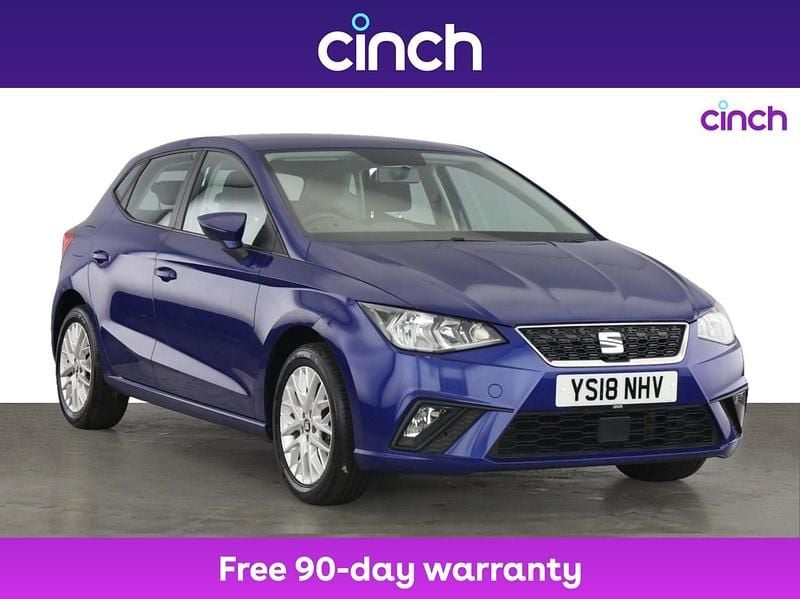 Blue Used 2018 Seat Ibiza SE Technology Hatchback | £10,349 (Fair price) - Image 1/3