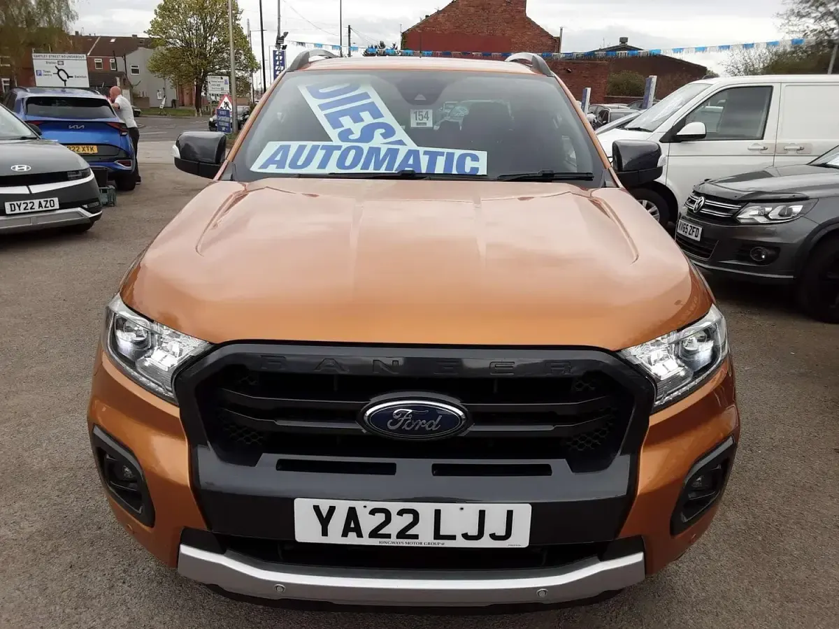 Used Ford Ranger Wildtrack 2022 Orange Pickup