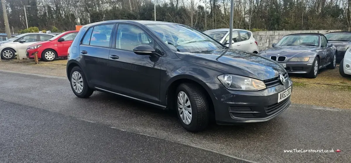 Used VW Golf VII S 105 HP (77 kW) 2014 Grey Hatchback