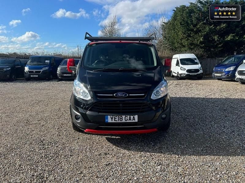 Used Ford Transit Custom Trend 170 HP (125 kW) 2018 Black Van