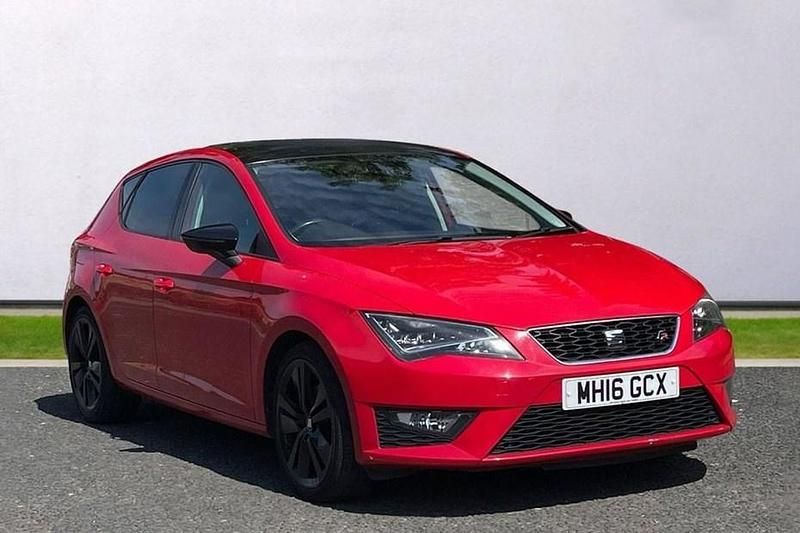 Red Used 2016 Seat Leon FR Hatchback | £8,595 (Fair price) - Image 1/1