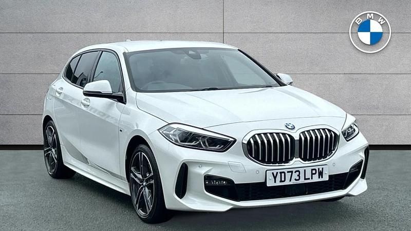 White Used 2024 BMW 118 M Sport Hatchback | £22,295 (Good price) - Image 1/4