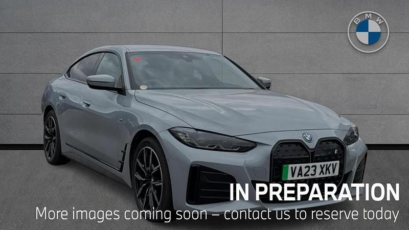 Grey Used 2023 BMW i4 M Sport Sedan | £31,996 (Good price) - Image 1/4