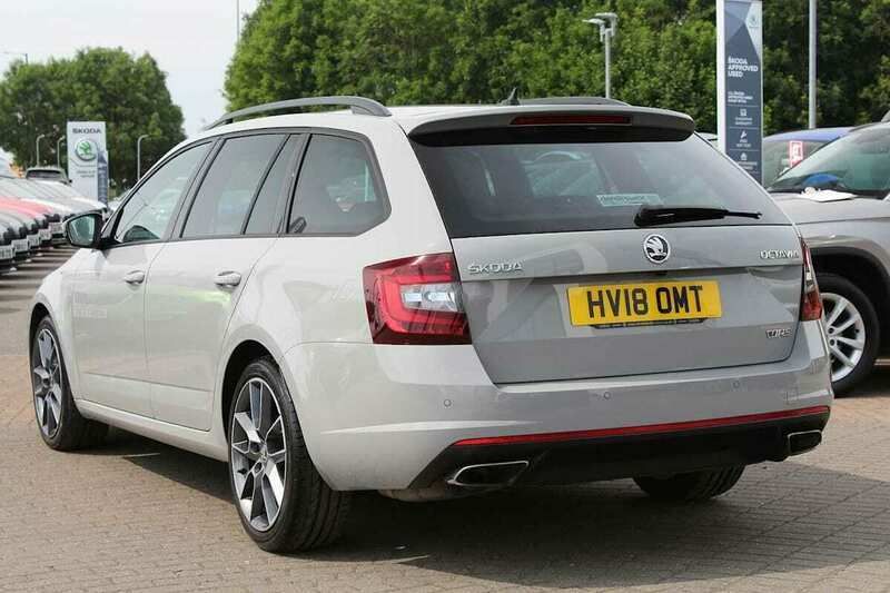 Used Skoda Octavia vRS 227 HP (166 kW) 2018 Grey Estate
