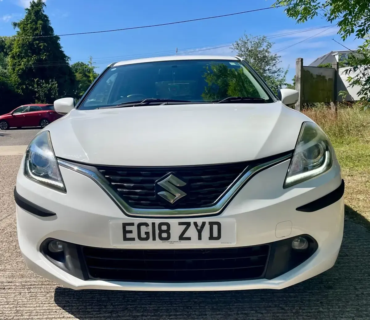 Used Suzuki Baleno SZ5 111 HP (81 kW) 2018 White Hatchback