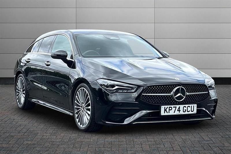 Cosmos black Used 2024 Mercedes CLA180 AMG Line Premium Sedan | £29,595 (A bit pricey) - Image 1/4